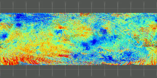 Dawn VIR 2.7 µm band depth