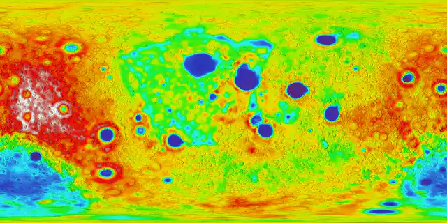 Crustal-thickness model