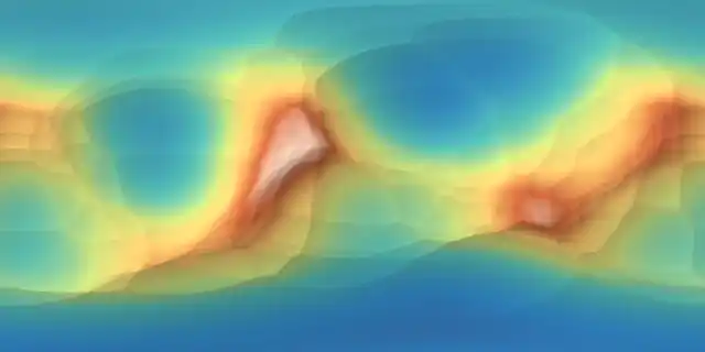 source-model radial height