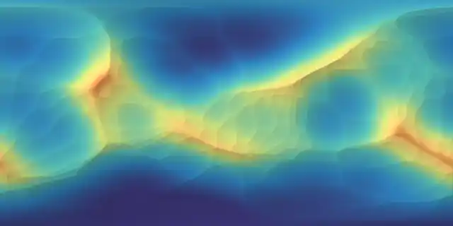 Shape-derived elevations