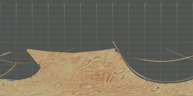 Stereo, shading and limb terrain model