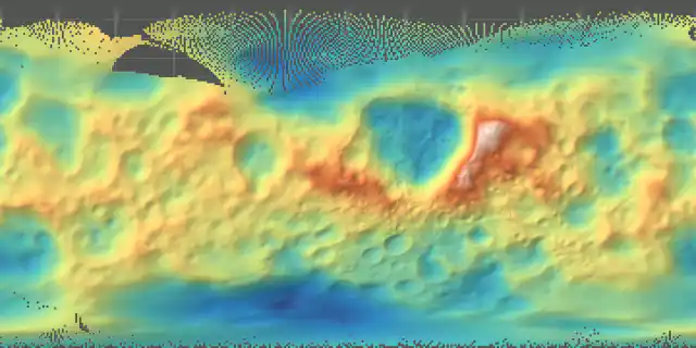 Q512 radial height model