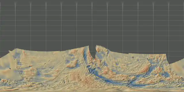 Stereo and shading terrain model