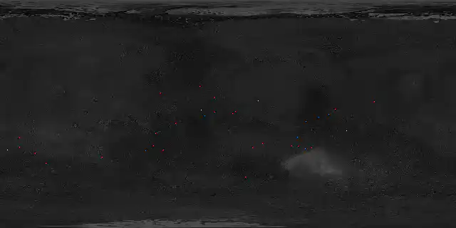 CRISM and OMEGA hydrous detections