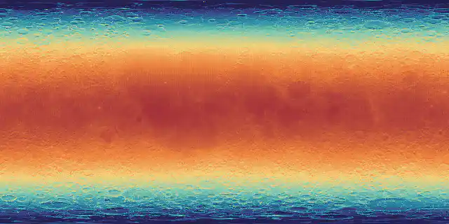 LRO Diviner: maximum temperature
