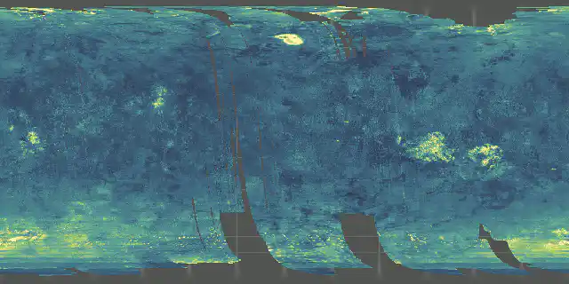 How strongly the surface reflects