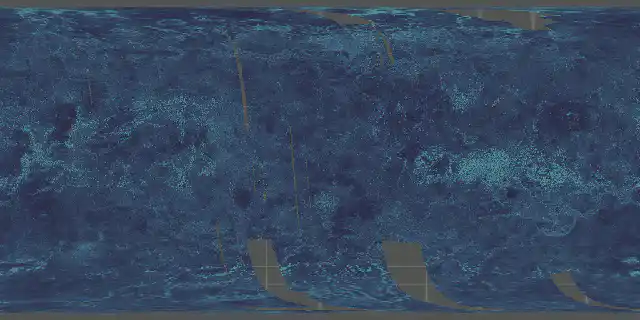 Small-scale bumps seen by radar