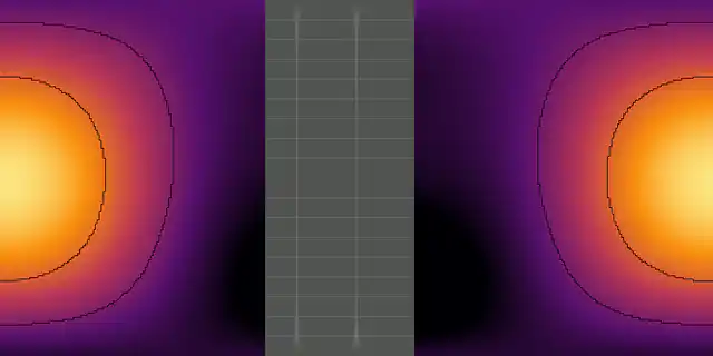 Temperature at 2.47 µm