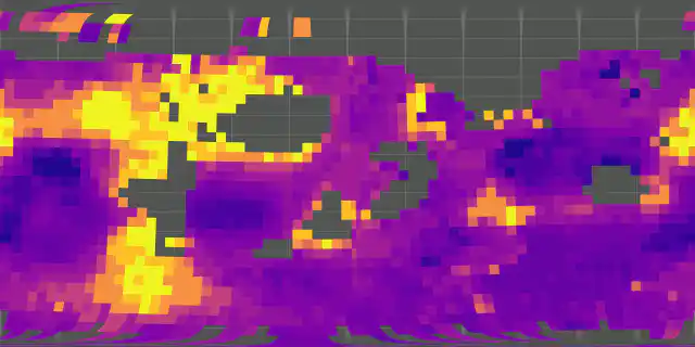 ALMA thermal inertia map
