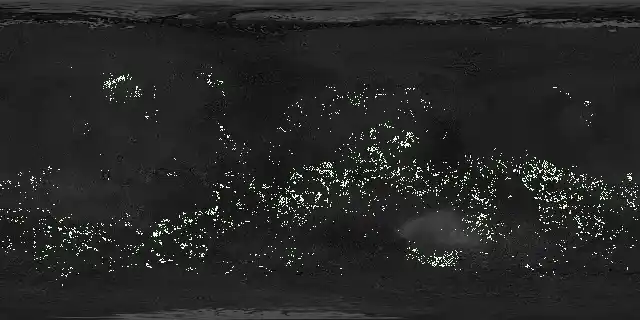 Hynek global valley network map