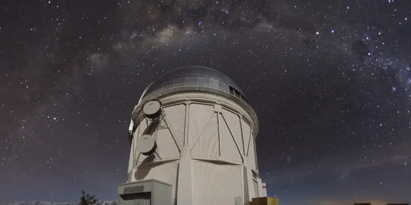 Víctor M. Blanco 4-metre telescope illustration