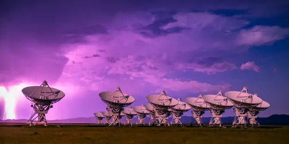 Karl G. Jansky Very Large Array illustration
